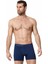 128 Erkek Elastan Düz Boxer 5
