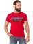 CT721 Renkli Taşlı Kırmızı Basic Tişört 2