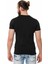 CT721 Renkli Taşlı Siyah Basic Tişört 4