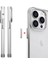 iPhone 14 Pro Max Kılıf Space Seri Lux Silikon Şeffaf Kapak 5