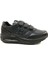 Siyah Air Taban Sneakers Cırtlı Spor Ayakkabı 2