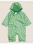 3D Kurbağa Desenli Kapüşonlu Yağmurluk (0-3 Yaş) 1