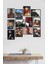 Ahmet Kaya Set Siyah Çerçerve Görünümlü Duvar Tablosu Retro Ahşap Poster 1