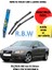 Volvo S80 1 (2003 - 2006) Aracınız Için Özel Muz Tip Silecek Takımı 1