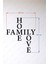 Home Family Love Duvar Yazısı Dekoru Ahşap 1