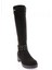 607 Kadın Bilek Tokalı Zincir Detaylı Arkası Stretch Knee High Flats Çizme 2