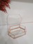 Ayna Tabanlı Cam Kutu Takı Kutusu 25 x 15 x 5 cm 1