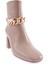 K405-22K Kadin Zincir Aksesuarli Topuklu Bot 2