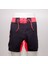 Erkek Kısa Deniz Şortu Boardshort Filesiz Sörf Meridyendukkan Siyah Turuncu Olaıan 2