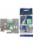 Brother P-Touch TZE-735 12MM x 8m Yeşil Üzerine Beyaz Muadil Laminasyon Etiket Şeridi 1