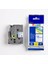 Brother P-Touch TZE-243 18MM x 8m Beyaz Üzerine Mavi Muadil Laminasyon Etiket Şeridi 1