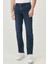 Texas Slim Fit Dar Kesim Normal Bel Mavi Esnek Jean Kot Pantolon 1