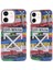Iphone 12 Uyumlu Kaymaz Arka Renkli Off White Ultra Ince Sert Pc Koruyucu Kapak 1
