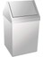 Krom Çatı Kapaklı Çöp Kovası 11 Lt PLX-3800-311 1