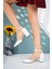 7 Punt Sivri Kalıp Beyaz Cilt Stiletto 3