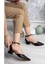 5 Punt Karnıyarık Siyah Cilt Stiletto 1