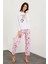 Baskılı Uzun Kol Pijama Takım 4