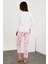 Baskılı Uzun Kol Pijama Takım 5