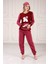 Cepli Baskılı Polar Pijama Takım 4