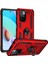 Xiaomi Redmi 10 2022 Kılıf Yüzüklü Standlı Korumalı Tank Kapak 1