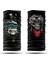 Maymun - Motorlu Astronot Desenli 2'li Set Boyunluk Bandana Outdoor Balaklava Yüz Maskesi Kafa Bandı 1