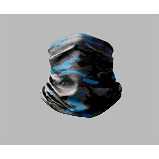 Kamuflaj Tasarımlı Motorcu Buff Maske Outdoor Boyunluk Unisex Bandana