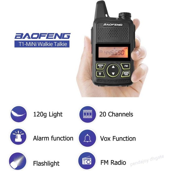 Baofeng BfT1 Eltelsizi Fiyatı, Taksit Seçenekleri ile Satın Al