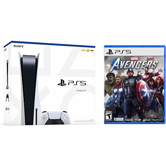 Sony Playstation 5 İthalatçı Garantili + PS5 Avengers Marvel