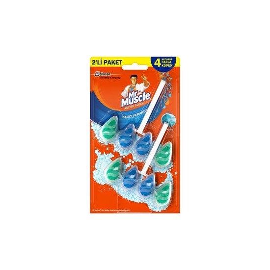 Mr Muscle Active Clean Klozet Blok Marine 2'li Paket 77.2 gr Fiyatı