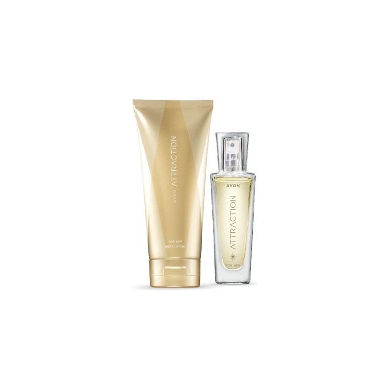 Avon Attraction Kadın Seyahat Boyu Edp 30 ml + Attraction Vücut Losyonu 150 ml Set