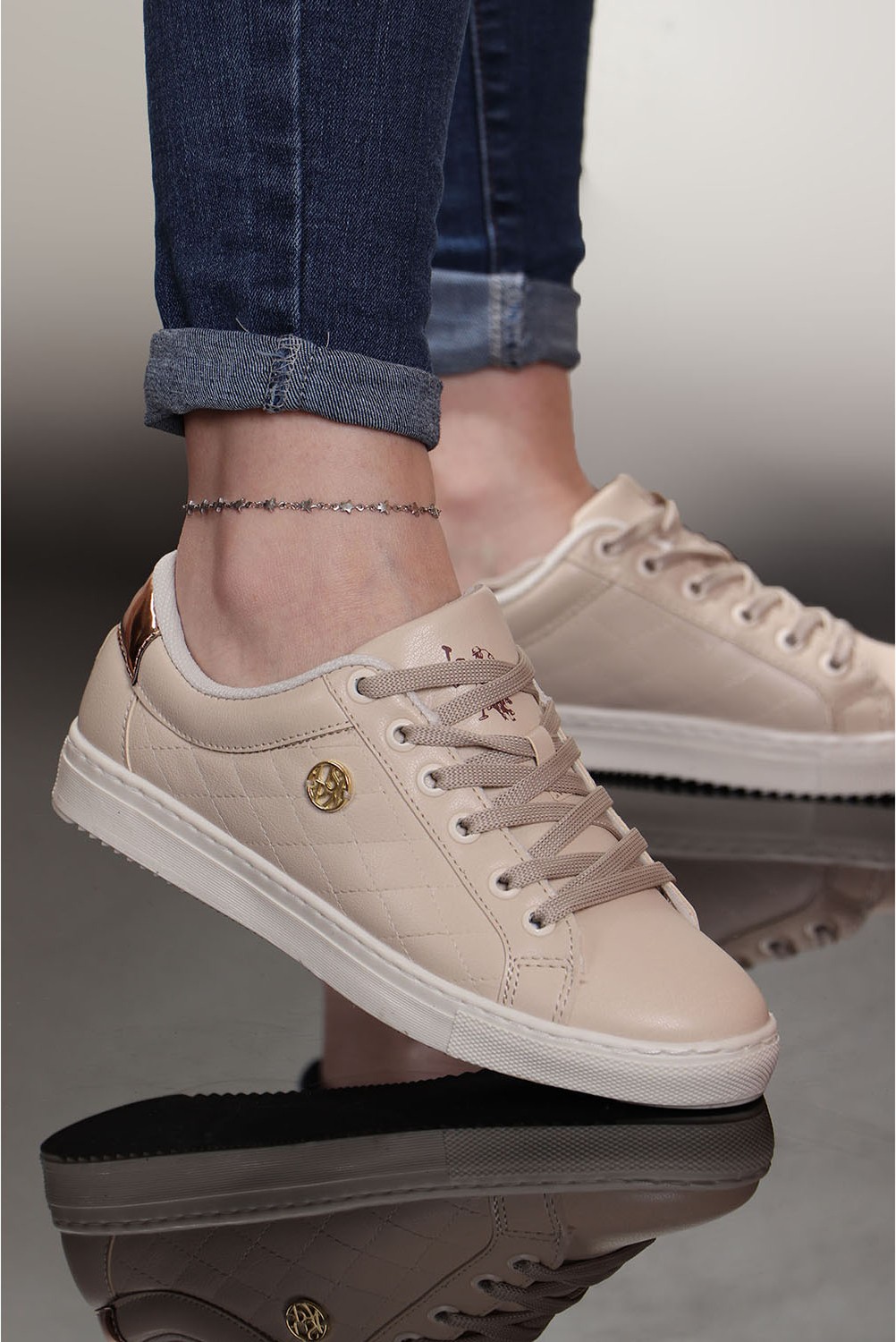 U.S. Polo Assn. Tiggy Cilt Rahat Taban Kadın Sneaker görsel 5