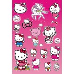 Anime Marketi Hello Kitty Sticker Seti (19 Adet)