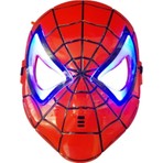 Marvel Spider-Man Işıklı Maske Kırmızı Plastik Eğlenceli Parti Kutlamaları İçin