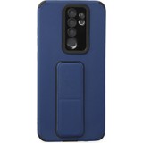 Glory Aksesuar Xiaomi Redmi Note 8 Pro Kılıf Mega Standlı Silikon - Mavi