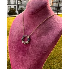 925 Gümüş Yıldız Çiçeği 925 Ayar Gümüş Kolye