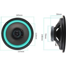 Prettyia Ses Sistemleri Araba Hoparlörleri Polipropilen Koni ile Tam Menzil VO-602 VO-602 6.5 Inç 160W (Yurt Dışından)