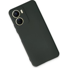 Aksefizz Vivo Y16 Kılıf Güçlü Tutuş Hissiyatlı Pürüssüz Yüzey Mat Soft Kapak