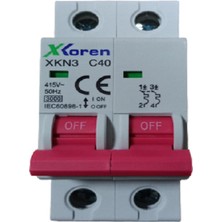 Xkoren C 2x40 3ka Otomatik Sigorta