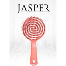 Jasper Pro Üç Boyutlu Saç Masaj Fırçası Oval Saç Tarağı