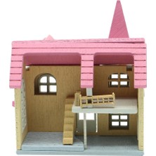 Prettyia Dıy Ahşap Dollhouse 3 Adet (Yurt Dışından)