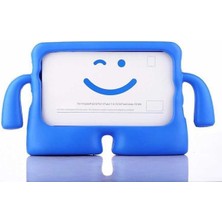 MTK Moveteck Apple Ipad 10. Nesil 10.9" Kılıf Emojili Çocuk Için Silikon Koruyucu Renkli Kollu Standlı Kılıf