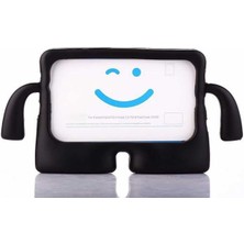 MTK Moveteck Apple Ipad 10. Nesil 10.9" Kılıf Emojili Çocuk Için Silikon Koruyucu Renkli Kollu Standlı Kılıf