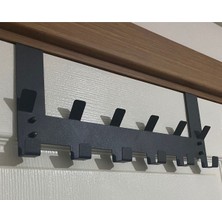 Risingmaber Metal Amerikan Kapı Arkası Vidalı Askılık Organizer Askılık ve Banyo Kapı Arkası Vidalı Askılık