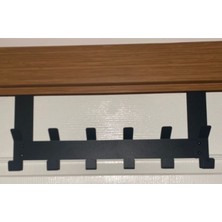 Risingmaber Metal Amerikan Kapı Arkası Vidalı Askılık Organizer Askılık ve Banyo Kapı Arkası Vidalı Askılık