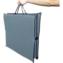 Mor Minder Katlanır Şezlong Minderi  Plaj Kamp Yatağı   170 x 52 cm