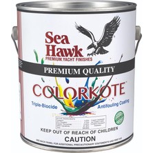Sea Hawk Colorkote Yumuşak Zehirli Boya 3.785 Lt Beyaz