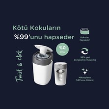 Tommee Tippee Twist - Click Bebek Bezi Çöp Poşeti Seti (3x2 6 Adet)