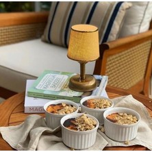 Riolight  Retro,rustik,vintage Ledli Pilli Restorant,odalar,oteller,cafe 1 Için Abajur Gece Lambası