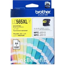 Brother LC565XLY Sarı Orjinal Kartuş
