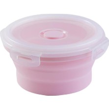Encounter Tahıl Kapları ile Katlanabilir Kase XL 1200 ml. Pembe (Yurt Dışından)